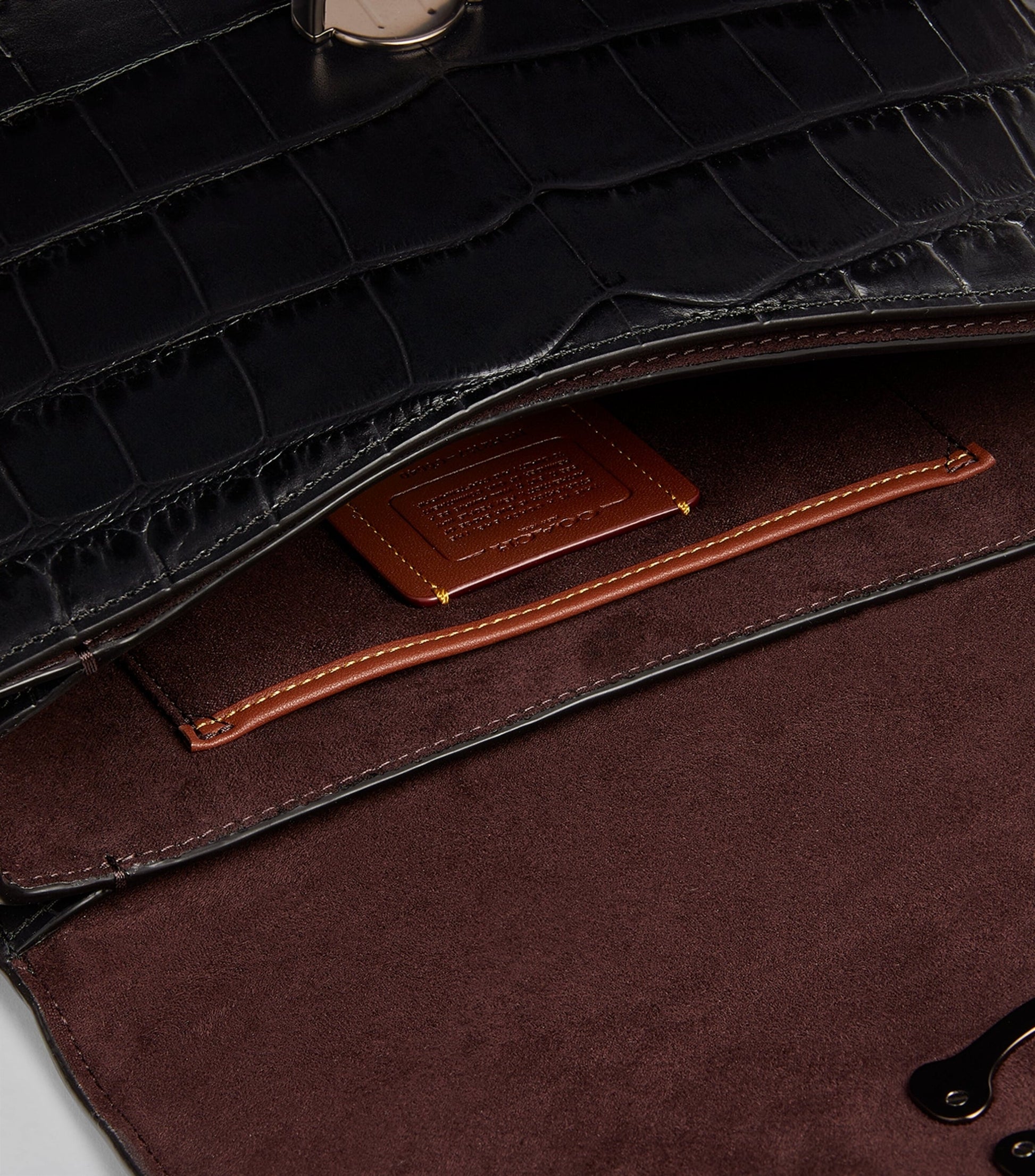 Buy Coach Studio Croc Embossed Bag Medium in Pakistan