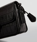 Buy Coach Studio Croc Embossed Bag Medium - Black in Pakistan