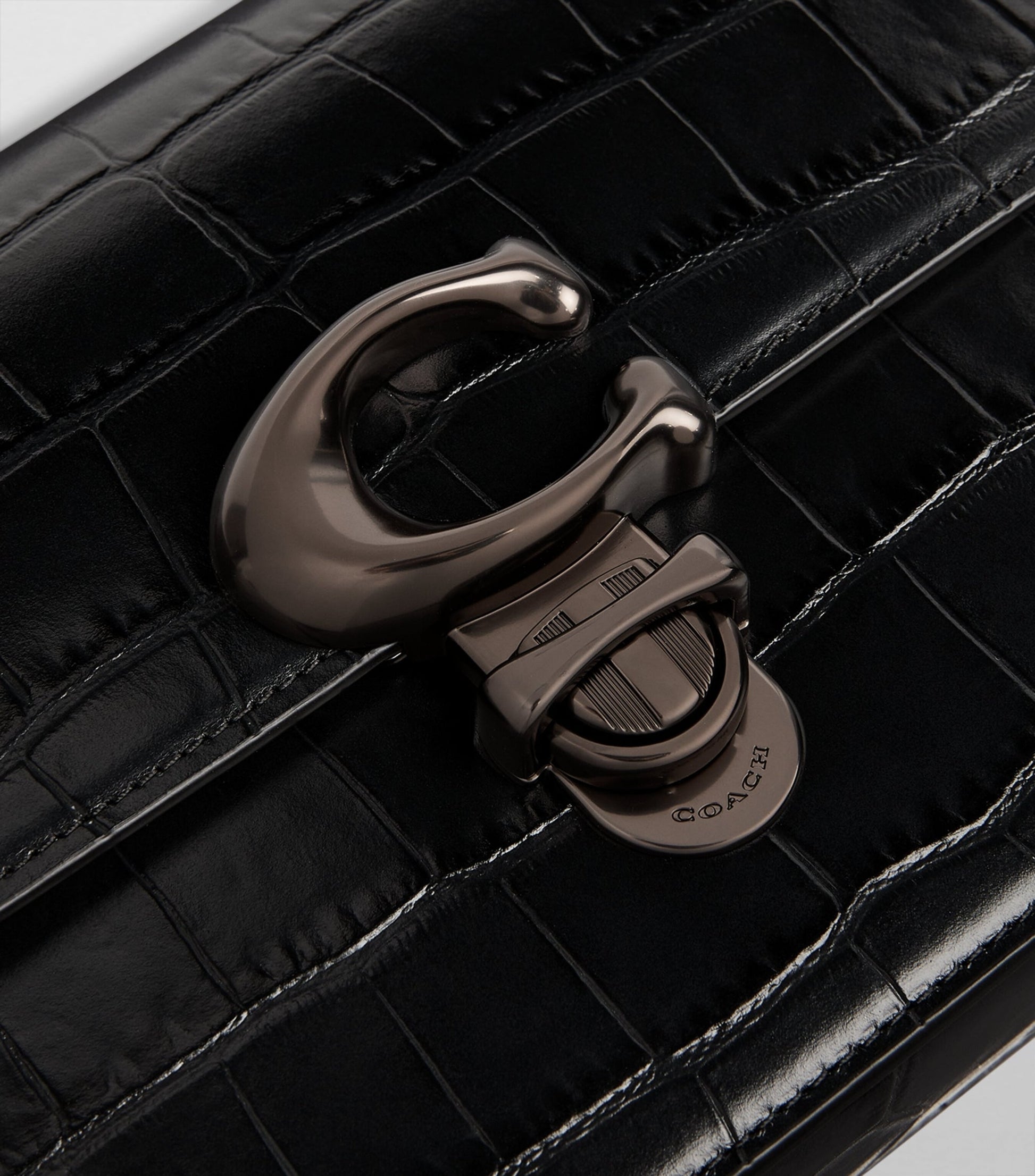 Buy Coach Studio Croc Embossed Bag Medium in Pakistan