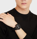 Buy Hugo Boss Chronograph Quartz Stainless Steel Black Watch for Men - 1513180 in Pakistan
