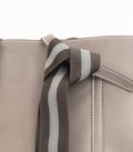Buy Negative Apparel Knot Decor Large Capacity Tote Bag FD - Gray in Pakistan
