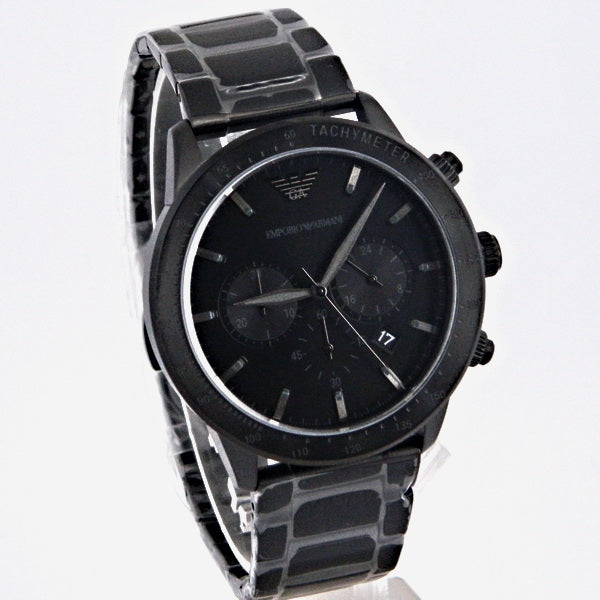 Buy Emporio Armani Mens Quartz Stainless Steel Black Dial 43mm Watch - Ar11242 in Pakistan