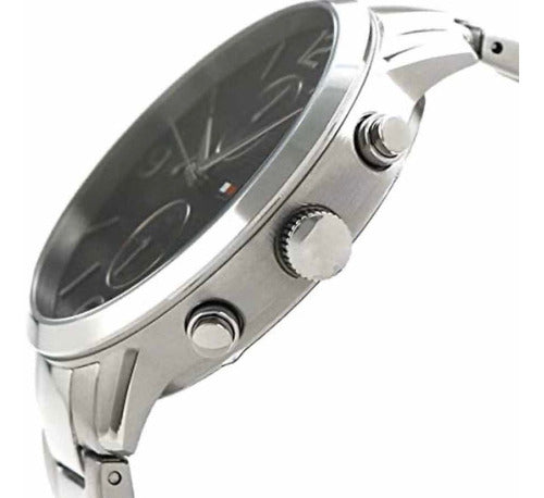 Buy Tommy Hilfiger Quartz Stainless Steel Black Dial 42mm Watch for Men - 1710356 in Pakistan