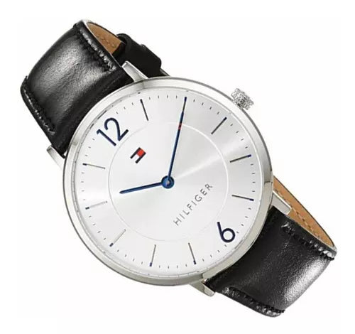 Buy Tommy Hilfiger Quartz Leather Strap White Dial 40mm Watch for Men - 1710351 in Pakistan