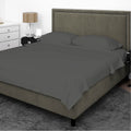 Buy The Sheets Company 400 Thread Count 100% Cotton Sateen Weave King Bedsheet Set - Charcoal in Pakistan