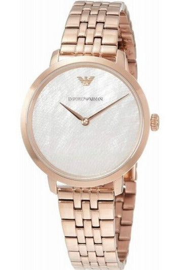 Buy Emporio Armani Women’s Analog Stainless Steel Mother of Pearl Dial 32mm Watch 11158 in Pakistan