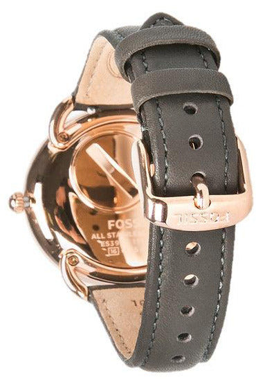 Buy Fossil Women's Quartz Grey Leather Strap Grey Dial 35mm Watch ES3913 in Pakistan