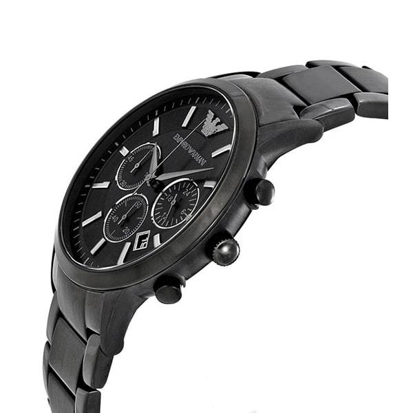 Buy Emporio Armani Mens Quartz Stainless Steel Black Dial 43mm Watch - Ar2453 in Pakistan