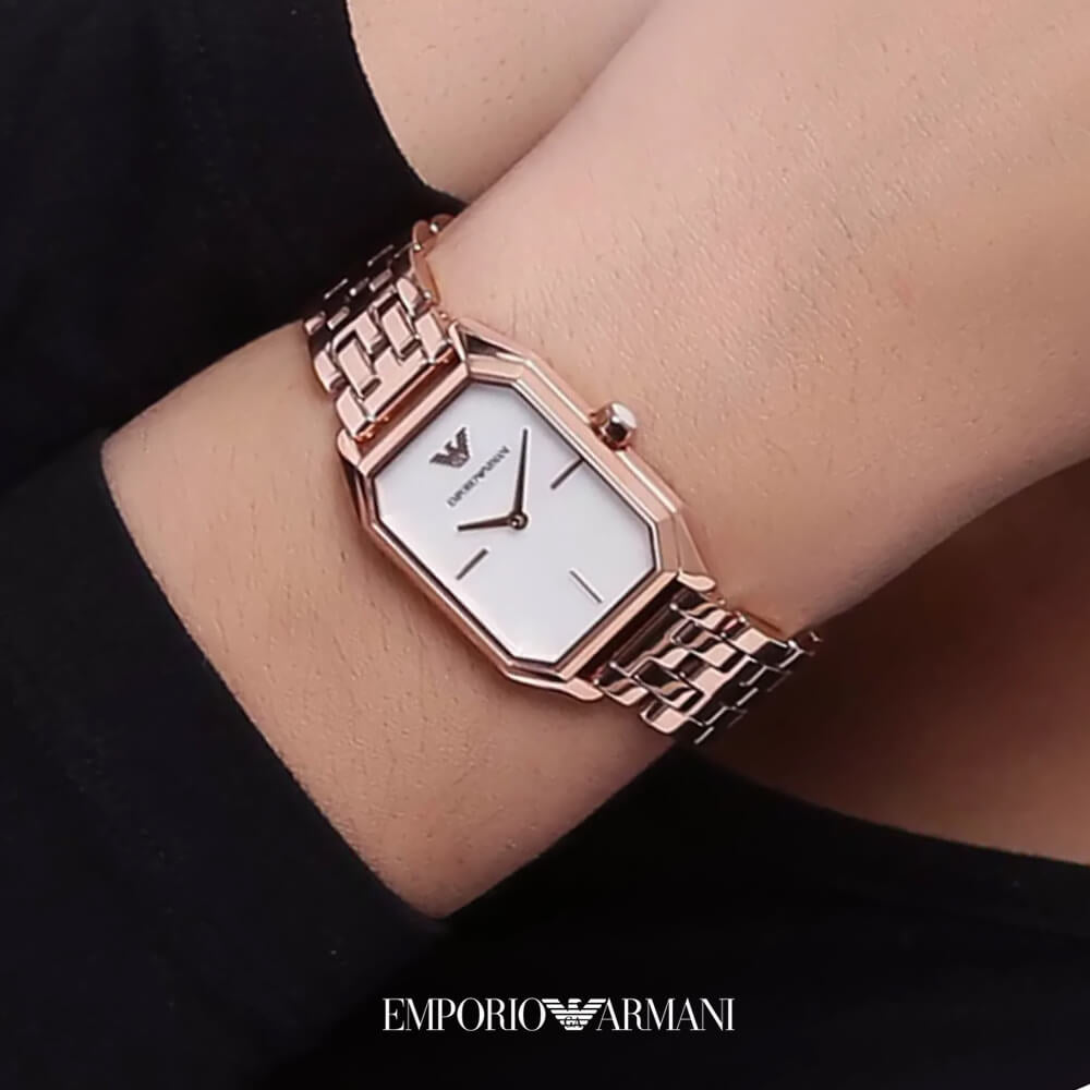 Buy Emporio Armani Womens Analog Stainless Steel Mother Of Pearl Dial 36mm Watch - Ar11147 in Pakistan