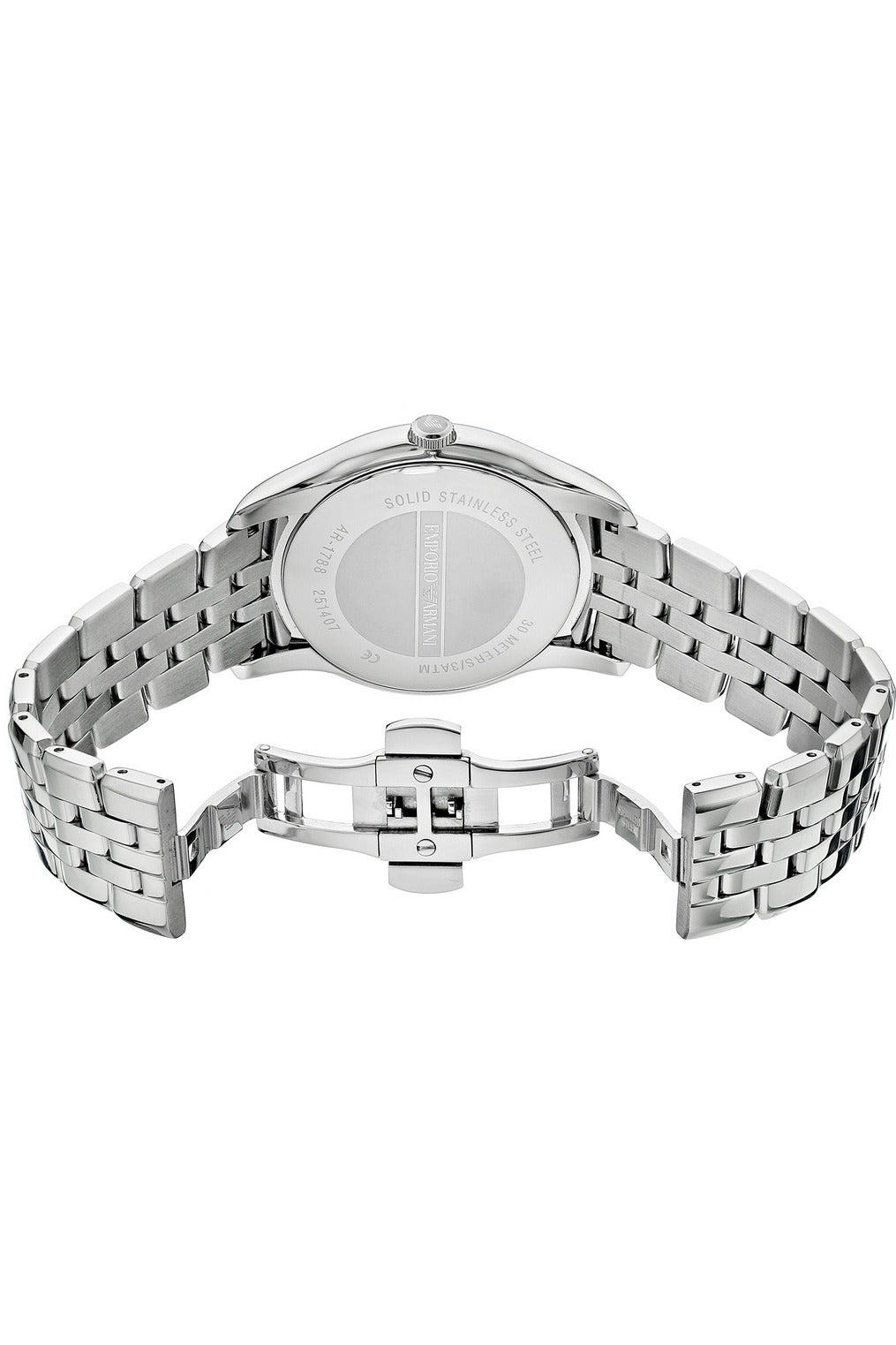 Buy Emporio Armani Men's Stainless Steel Black Dial 43mm Watch AR1706 in Pakistan