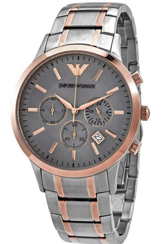 Buy Emporio Armani Men's Quartz Stainless Steel Black Dial 43mm Watch AR11077 in Pakistan