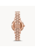 Buy Emporio Armani Women's Automatic Stainless Steel Silver Open Heart Dial 34mm Watch AR60023 in Pakistan