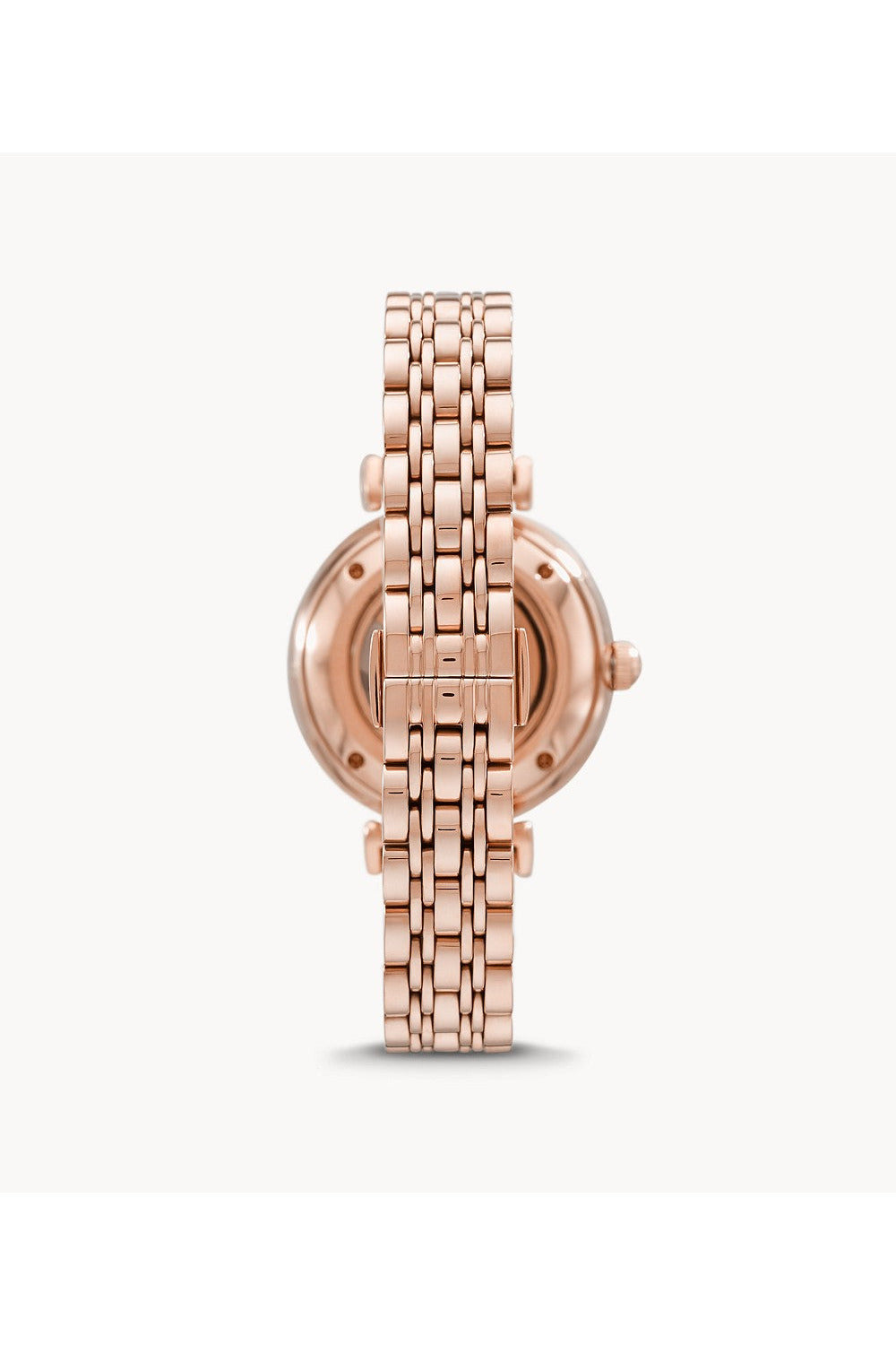 Buy Emporio Armani Women's Automatic Stainless Steel Silver Open Heart Dial 34mm Watch AR60023 in Pakistan