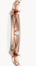 Buy Emporio Armani Womens Quartz Rose Gold Stainless Steel Mother Of Pearl Dial 32mm Watch - Ar11385 in Pakistan