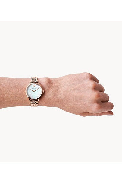 Buy Emporio Armani Women’s Analog Stainless Steel Mother of Pearl Dial 32mm Watch 11158 in Pakistan