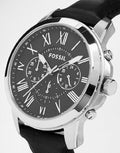 Buy Fossil Men's Chronograph Quartz Leather Strap Black Dial 44mm Watch FS4812 in Pakistan