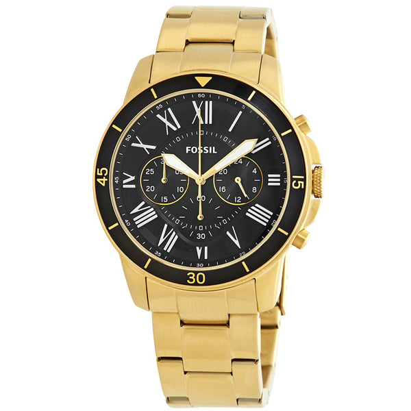 Buy Men's Chronograph Quartz Stainless Steel Black Dial 44Mm Watch in Pakistan