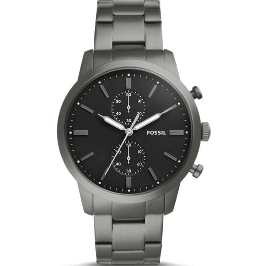 Buy Fossil Men's Quartz Stainless Steel Black Dial 44mm Watch FS5349 in Pakistan