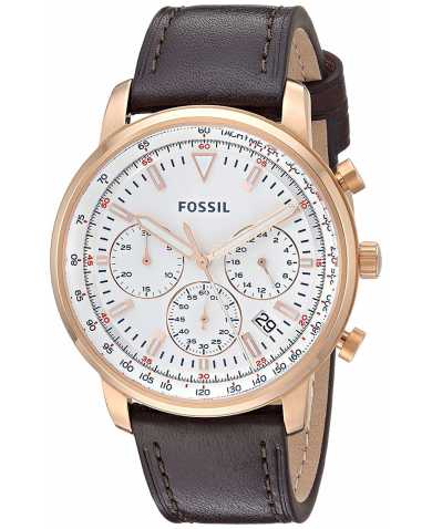 Buy Goodwin Chronograph White Dial Brown Leather Watch For Men in Pakistan