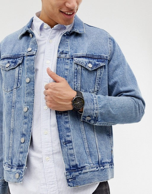 Buy Neutra Analog Black Dial Black Leather Strap Watch For Men in Pakistan