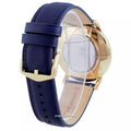 Buy Men's Quartz The Minimalist Blue Leather Strap Blue Dial 44Mm Watch in Pakistan