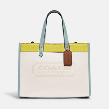 Buy Coach Field Tote Bag Large - Key Lime Aqua in Pakistan