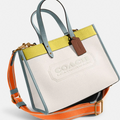 Buy Coach Field Tote Bag Large - Key Lime Aqua in Pakistan