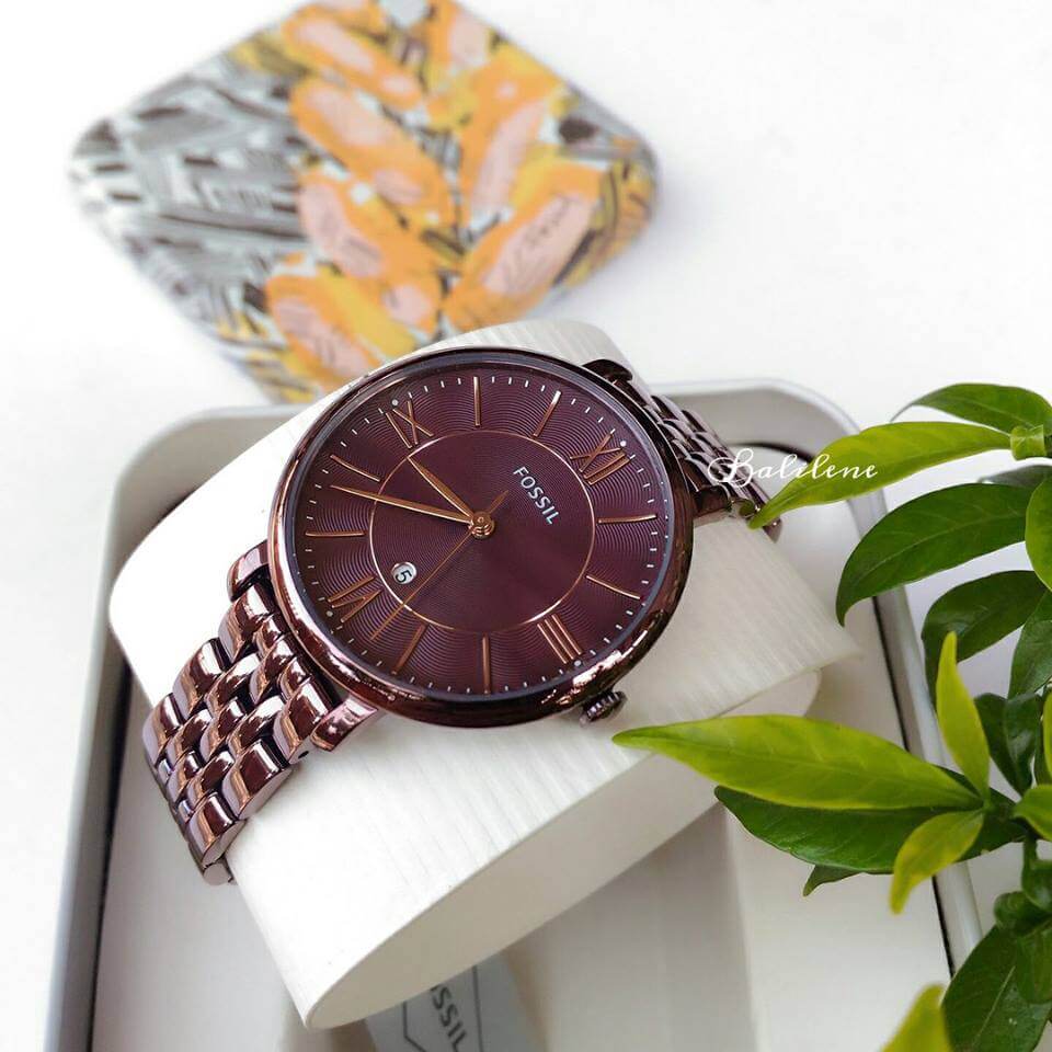 Buy Quartz Stainless Steel Wine Dial 36Mm Watch For Women in Pakistan