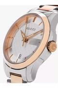 Buy Gucci Women's Swiss Made Quartz Stainless Steel Silver Dial 27mm Watch YA126564 in Pakistan