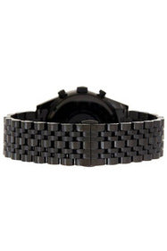 Buy Emporio Armani Men's Sportivo Black IP Stainless Steel Bracelet Black Dial Chronograph Watch 5989 in Pakistan