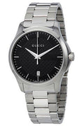 Buy Gucci Unisex Swiss Made Quartz Stainless Steel Black Dial 38mm Watch YA126457 in Pakistan