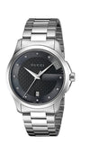 Buy Gucci Unisex Swiss Made Quartz Stainless Steel Black Dial 38mm Watch YA126457 in Pakistan