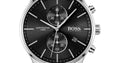 Buy Hugo Boss Mens Quartz Associate Stainless Steel Black Dial 42mm Watch - 1513869 in Pakistan