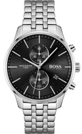 Buy Hugo Boss Mens Quartz Associate Stainless Steel Black Dial 42mm Watch - 1513869 in Pakistan