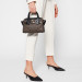 Buy Michael Kors White Tan Signature Coated Canvas and Leather Carmen Satchel Bag Small in Pakistan