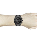 Buy Hugo Boss Mens Chronograph Quartz Stainless Steel Black Dial 44mm Watch - 1513714 in Pakistan