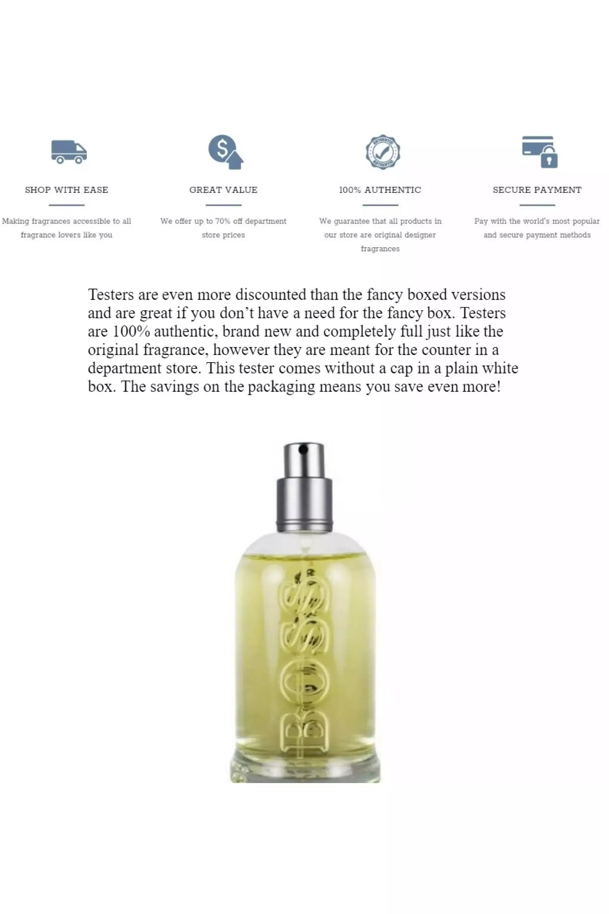 Buy Hugo Boss No.6 EDT - 100ml [Tester] in Pakistan