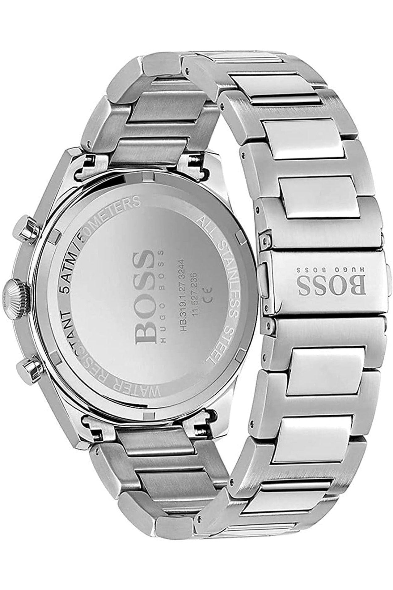 Buy Hugo Boss Mens Quartz Pioneer Stainless Steel Green Dial 44mm Watch - 1513868 in Pakistan