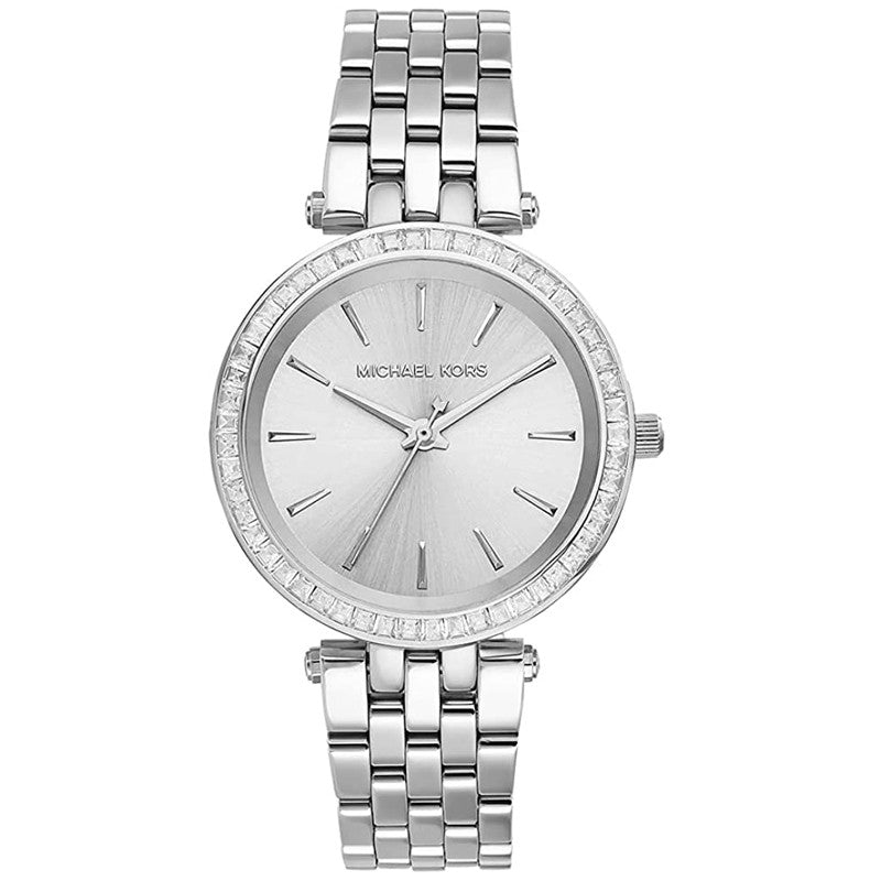 Buy Michael Kors Womens Quartz Silver Dial Silver Stainless Steel 33mm Watch - Mk3364 in Pakistan