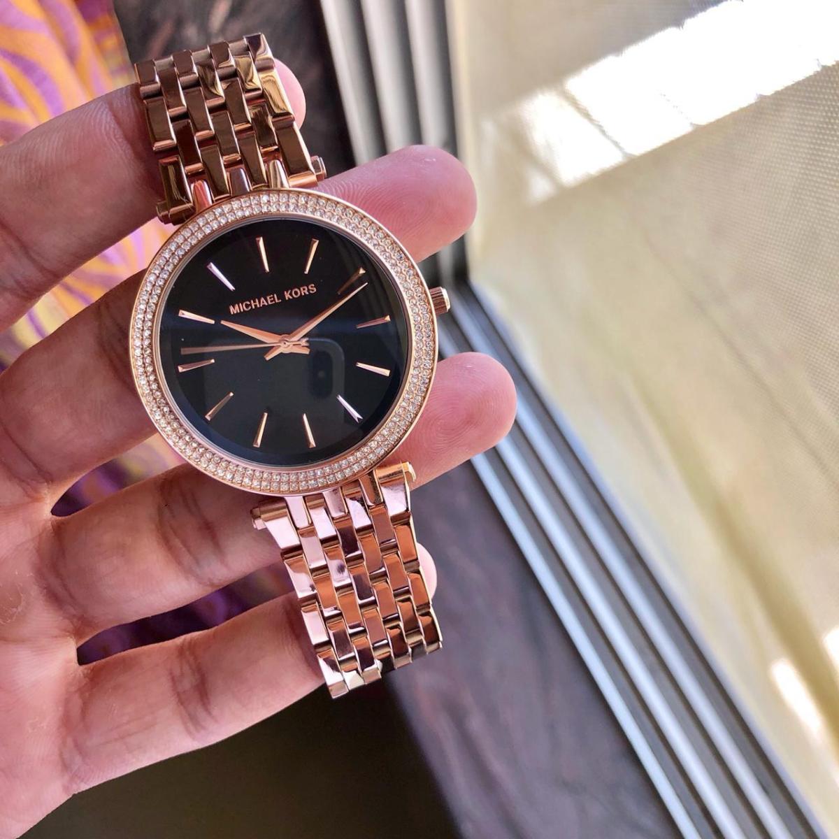 Buy Michael Kors Women’s Quartz Stainless Steel Black Dial 38mm Watch - MK3402 in Pakistan