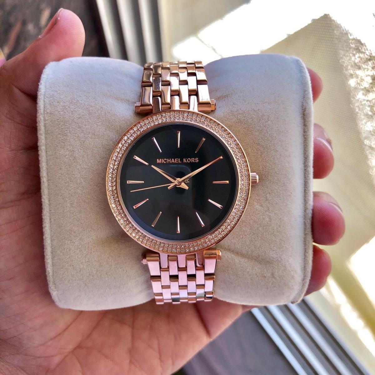 Buy Michael Kors Women’s Quartz Stainless Steel Black Dial 38mm Watch - MK3402 in Pakistan