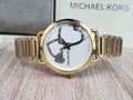 Buy Michael Kors Portia Gold Hearts White Dial Gold Stainless Steel Strap Womens Watch - MK3824 in Pakistan