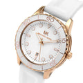 Buy Michael Kors Womens Quartz Runway White Silicone Strap White Dial 40mm Watch - Mk6853 in Pakistan