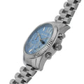 Buy Michael Kors Womens Quartz Lexington Silver Stainless Steel Blue Dial 38mm Watch - Mk7215 in Pakistan