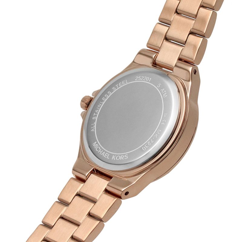 Buy Michael Kors Womens Quartz Stainless Steel Rose Gold Dial 37mm Watch - Mk7230 in Pakistan