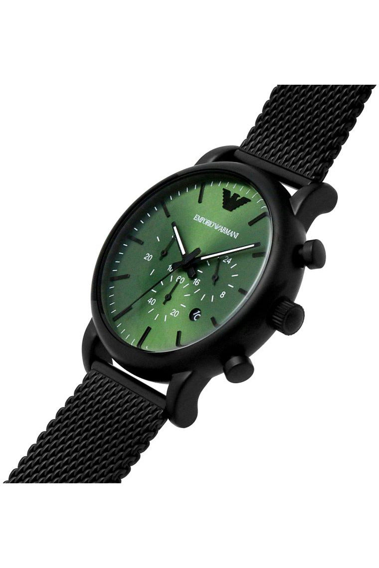 Buy Emporio Armani Men’s Quartz Stainless Steel Green Dial 46mm Watch AR11470 in Pakistan