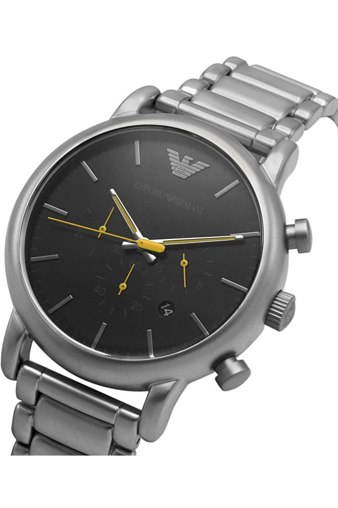 Buy Emporio Armani Men’s Quartz Stainless Steel Black 46mm Watch - AR11324 in Pakistan