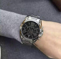 Buy Michael Kors Mens Chronograph Quartz Bradshaw Stainless Steel Black Dial 44mm Watch - Mk5705 in Pakistan