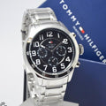 Buy Tommy Hilfiger Quartz Stainless Steel Black Dial 46mm Watch for Men - 1791054 in Pakistan