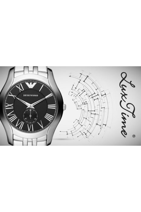Buy Emporio Armani Men's Stainless Steel Black Dial 43mm Watch AR1706 in Pakistan